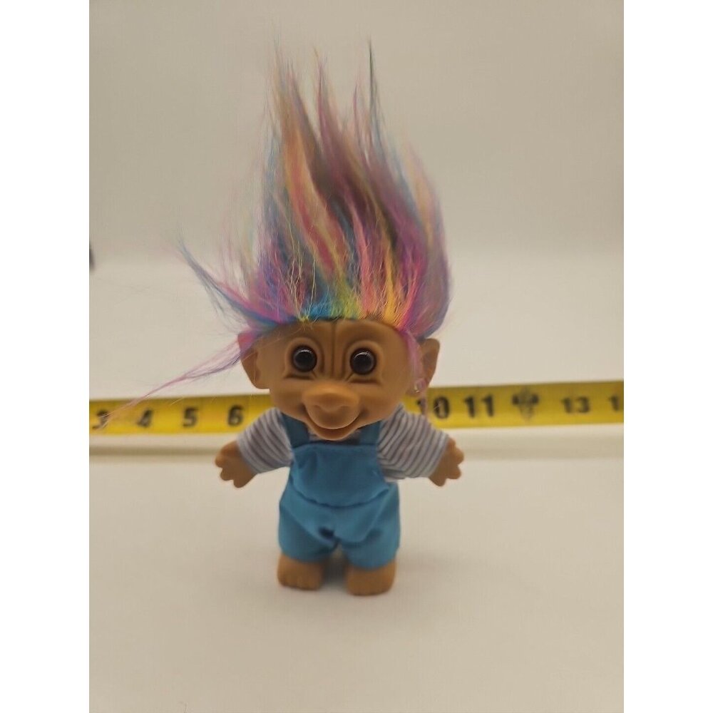 Vintage 1990 Bright Of America Troll EXCELLENT CONDITION. ORIGINAL CLOTHES!‎